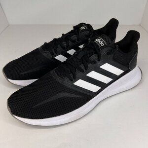 Adidas Womens ARTF36218 Black Runfalcon Mesh Low Top Size 9.5 Running Shoes